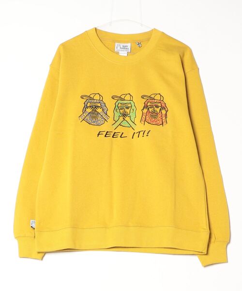 10.3oz FEEL IT! 刺繍スウェットシャツ | ジムマスター（gym