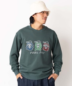 10.3oz FEEL IT! 刺繍スウェットシャツ