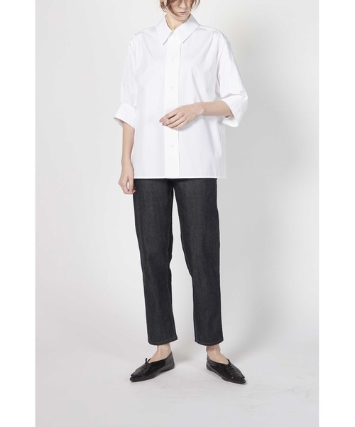JIL SANDER ジルサンダー シャツ ホワイト S相当 セール】JIL SANDER SHIRT 77 SS（シャツ/ブラウス）｜JIL