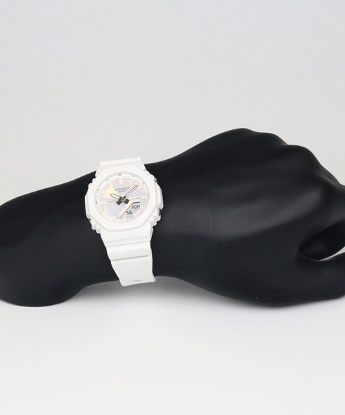 G-SHOCK（ジーショック）の「GMA-P2100シリーズ / GMA-P2100PC-7AJF（アナログ腕時計・レディース・ホワイト・FREE）」の18枚目の写真