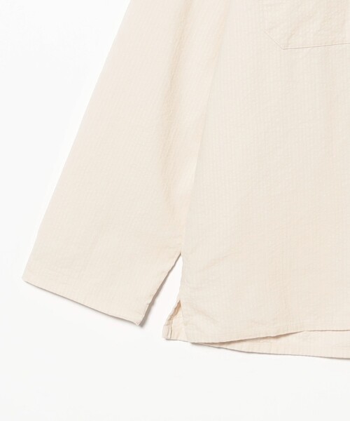 MOJITO（モヒート）の「【別注】MOJITO / Abshinthe Shirt Ripple Corduroy（シャツ/ブラウス・メンズ・オフホワイト/ブラウン・MEDIUM/LARGE）」の5枚目の写真