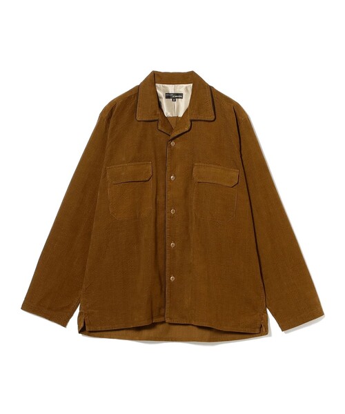MOJITO（モヒート）の「【別注】MOJITO / Abshinthe Shirt Ripple Corduroy（シャツ/ブラウス・メンズ・オフホワイト/ブラウン・MEDIUM/LARGE）」の9枚目の写真