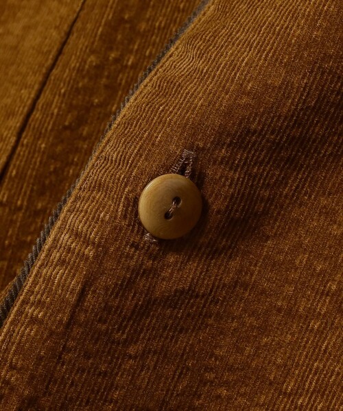 MOJITO（モヒート）の「【別注】MOJITO / Abshinthe Shirt Ripple Corduroy（シャツ/ブラウス・メンズ・オフホワイト/ブラウン・MEDIUM/LARGE）」の7枚目の写真