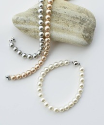 PICCIN（ピッチン）の「マグネット金具カラーパールブレスレット　8ｍｍ（ブレスレット）」