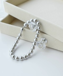 PICCIN（ピッチン）の「マグネット金具カラーパールブレスレット　8ｍｍ（ブレスレット）」