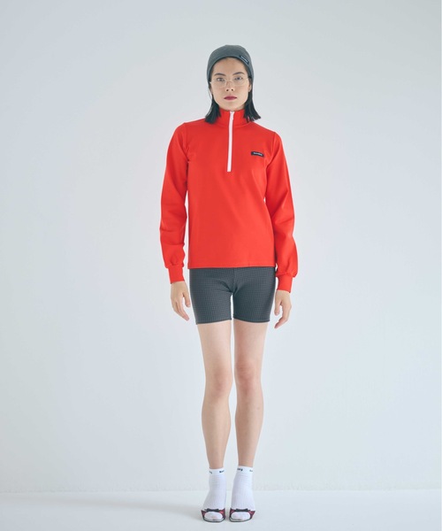 SEA（シー）の「ジャージ L/S トップ（ジャージ・レディース・チャコールグレー/レッド・ONE SIZE）」の3枚目の写真