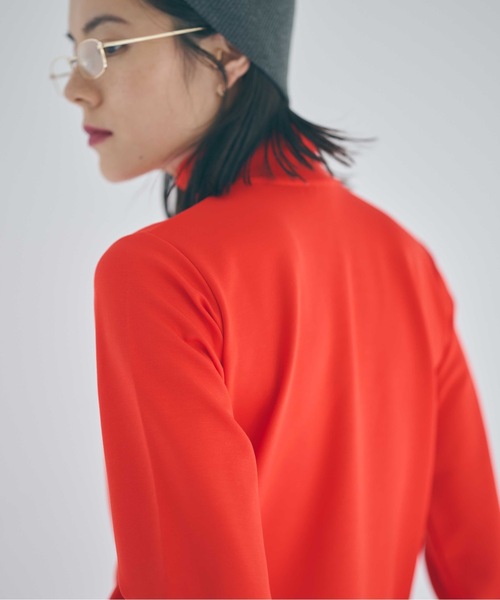 SEA（シー）の「ジャージ L/S トップ（ジャージ・レディース・チャコールグレー/レッド・ONE SIZE）」の5枚目の写真