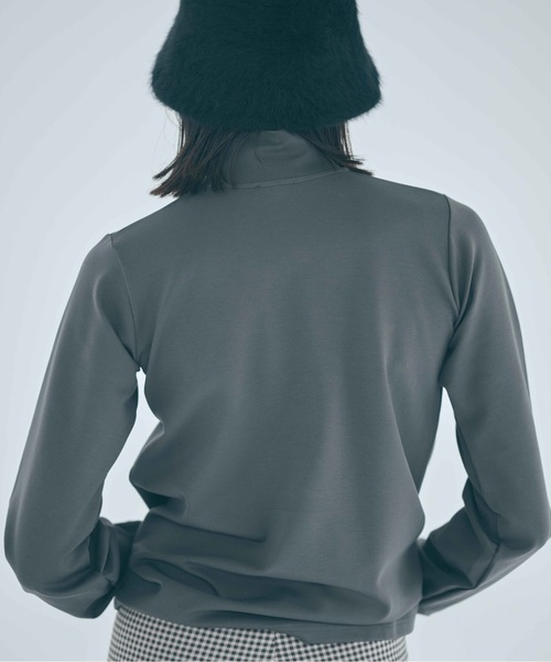 SEA（シー）の「ジャージ L/S トップ（ジャージ・レディース・チャコールグレー/レッド・ONE SIZE）」の8枚目の写真