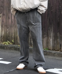 SUPERTHANKS | バブルニーベイカーパンツDouble Knee Baker Pants(デニムパンツ)