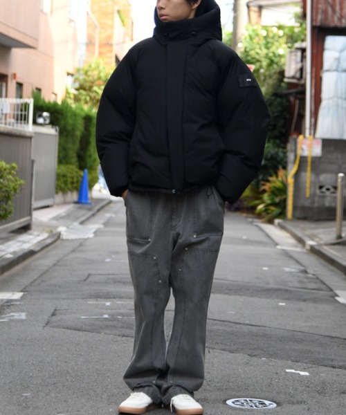 SUPERTHANKS(スーパーサンクス)の「バブルニーベイカーパンツDouble Knee Baker Pants(デニムパンツ・メンズ・ブルー/グレー/ライトカーキ・S/M/L)」の6枚目の写真