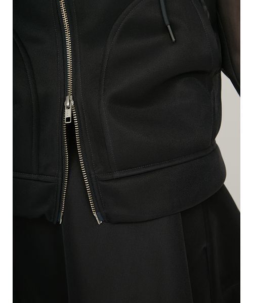 シアーダンボールジップフーディーブルゾン（ブルゾン）｜emmi（エミ