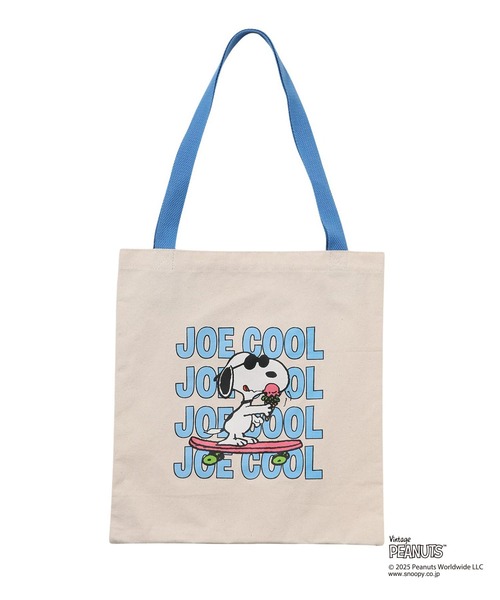 PEANUTS（ピーナッツ）の「MILKFED. × PEANUTS JOE COOL FLAT TOTE（トートバッグ・レディース・ライトブルー/ブラック・ONE SIZE）」の12枚目の写真
