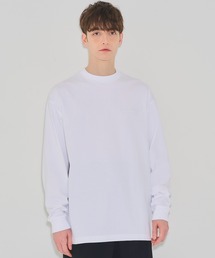 Embroidery オープンエンド ロングスリーブ Tシャツ