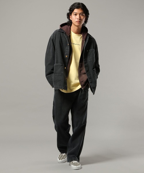 セール】ヴィンテージライクデニム/ダックカバーオール【セットアップ