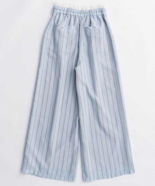 MAISON SPECIAL(メゾンスペシャル)の「Lace-up Easy Pants/レースアップイージーパンツ■セットアップ対応■(その他パンツ・レディース・ブラウン/ブルー/グレー・38/36)」の19枚目の写真