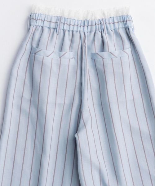 MAISON SPECIAL(メゾンスペシャル)の「Lace-up Easy Pants/レースアップイージーパンツ■セットアップ対応■(その他パンツ・レディース・ブラウン/ブルー/グレー・38/36)」の20枚目の写真