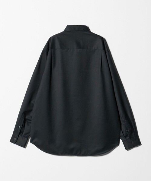 green label relaxing（グリーンレーベルリラクシング）の「ウォッシャブル ジャストルーズ レギュラーカラーシャツ（シャツ/ブラウス・メンズ・ダークグレー/モカ/ネイビー・S/M/L/XL）」の5枚目の写真