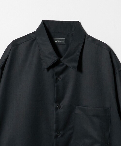 green label relaxing（グリーンレーベルリラクシング）の「ウォッシャブル ジャストルーズ レギュラーカラーシャツ（シャツ/ブラウス・メンズ・ダークグレー/モカ/ネイビー・S/M/L/XL）」の6枚目の写真