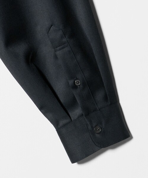 green label relaxing（グリーンレーベルリラクシング）の「ウォッシャブル ジャストルーズ レギュラーカラーシャツ（シャツ/ブラウス・メンズ・ダークグレー/モカ/ネイビー・S/M/L/XL）」の7枚目の写真