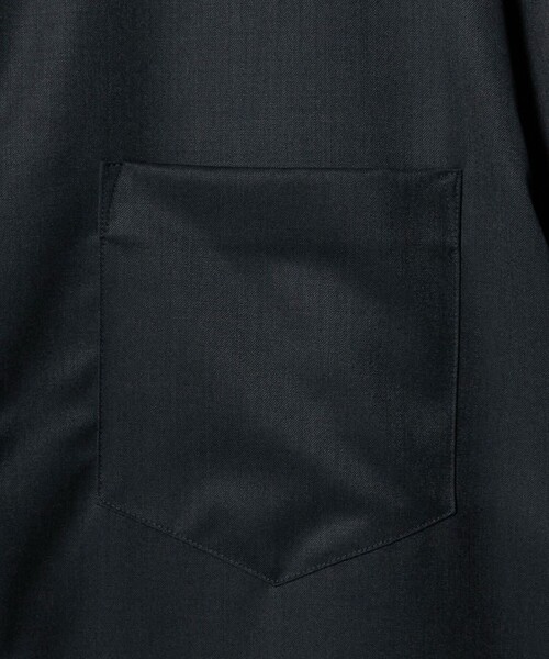 green label relaxing（グリーンレーベルリラクシング）の「ウォッシャブル ジャストルーズ レギュラーカラーシャツ（シャツ/ブラウス・メンズ・ダークグレー/モカ/ネイビー・S/M/L/XL）」の8枚目の写真