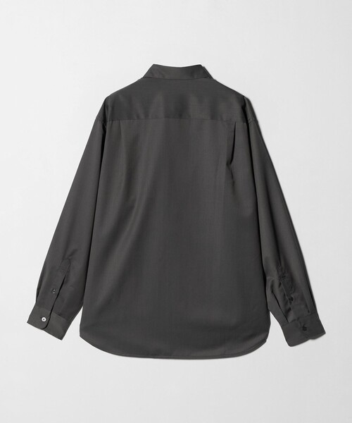 green label relaxing（グリーンレーベルリラクシング）の「ウォッシャブル ジャストルーズ レギュラーカラーシャツ（シャツ/ブラウス・メンズ・ダークグレー/モカ/ネイビー・S/M/L/XL）」の14枚目の写真