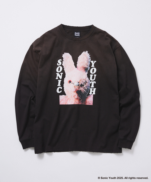SONIC YOUTH / ソニック・ユース 別注 プリント ロンT（Tシャツ