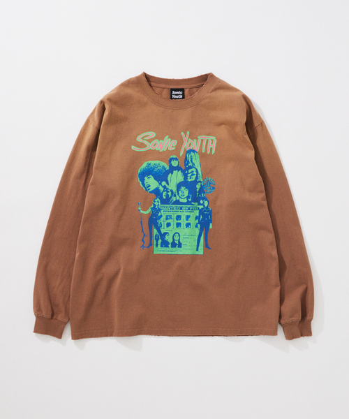 SONIC YOUTH / ソニック・ユース 別注 プリント ロンT（Tシャツ