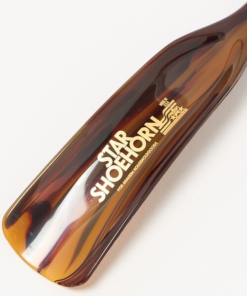 green label relaxing（グリーンレーベルリラクシング）の「＜ANAheim＞シューホーン トータス 靴べら（シューズ小物/雑貨・メンズ・ダークブラウン・FREE）」の3枚目の写真