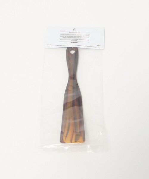 green label relaxing（グリーンレーベルリラクシング）の「＜ANAheim＞シューホーン トータス 靴べら（シューズ小物/雑貨・メンズ・ダークブラウン・FREE）」の6枚目の写真