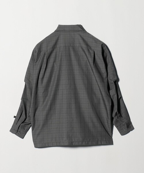3*8様 DAIWA PIER39 22SS オープンカラー シャツ S ブラウ DAIWA PIER39 (ダイワピア39) TECH SPORTS OPEN COLLAR SHIRT L