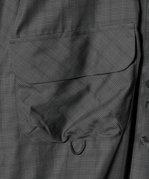 3*8様 DAIWA PIER39 22SS オープンカラー シャツ S ブラウ DAIWA PIER39 (ダイワピア39) TECH SPORTS OPEN COLLAR SHIRT L