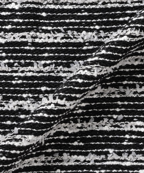 TOKYO SHIRTS（トウキョウシャツ）の「7Gツイード風カーディガン（ニット/セーター・レディース・グレー/ブラック・M/L）」の10枚目の写真