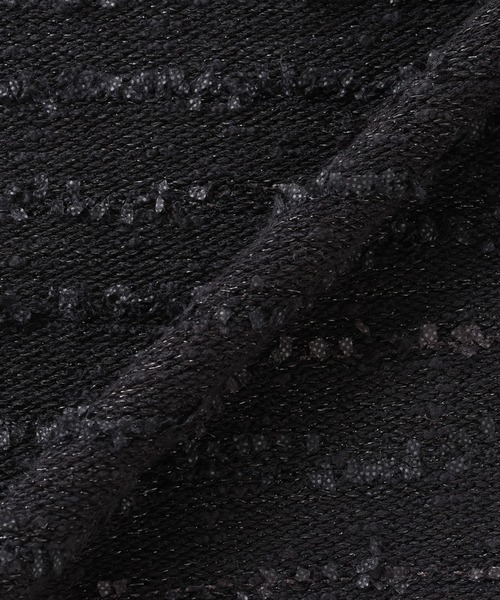 TOKYO SHIRTS（トウキョウシャツ）の「7Gツイード風カーディガン（ニット/セーター・レディース・グレー/ブラック・M/L）」の6枚目の写真