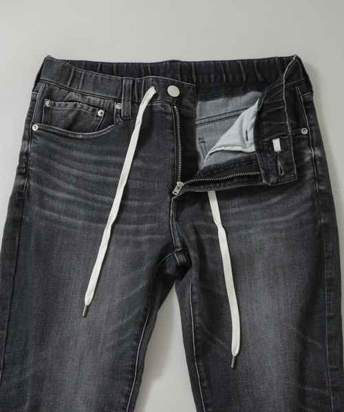 NANO universe（ナノユニバース）の「RED CARD/Rhythm + Easy（デニムパンツ・メンズ・ブラック・30/28/32）」の8枚目の写真