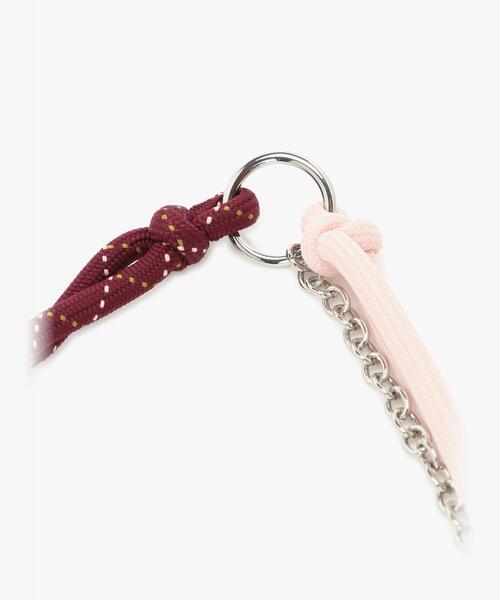 To b. by agnes b.(トゥービーバイアニエスベー)の「チェーンコード モバイル ショルダーストラップ(スマホケース/カバー・レディース・ピンク・FREE)」の3枚目の写真