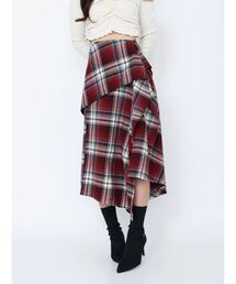 2WAYセットチェックキャミワンピース（ワンピース）｜EATME