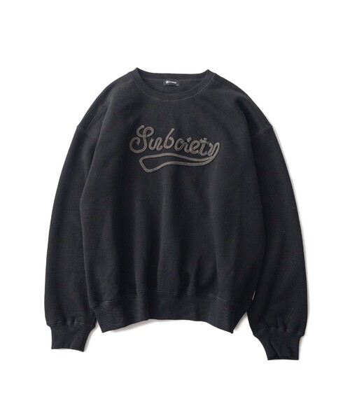Subciety(サブサエティ)の「Rope embroidered sweatshirt(スウェット・メンズ・ネイビー/グレー/ブラック・X-LARGE/LARGE/MEDIUM/SMALL)」の11枚目の写真