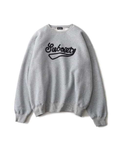 Subciety(サブサエティ)の「Rope embroidered sweatshirt(スウェット・メンズ・ネイビー/グレー/ブラック・X-LARGE/LARGE/MEDIUM/SMALL)」の13枚目の写真