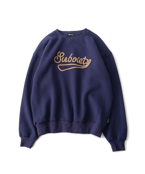 Subciety(サブサエティ)の「Rope embroidered sweatshirt(スウェット・メンズ・ネイビー/グレー/ブラック・X-LARGE/LARGE/MEDIUM/SMALL)」の15枚目の写真