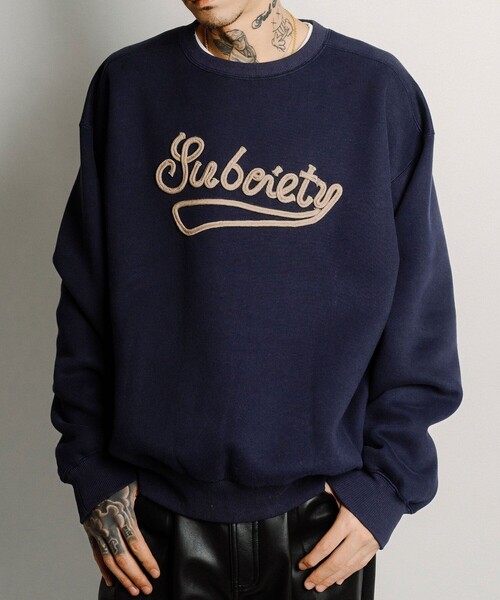 Subciety(サブサエティ)の「Rope embroidered sweatshirt(スウェット・メンズ・ネイビー/グレー/ブラック・X-LARGE/LARGE/MEDIUM/SMALL)」の16枚目の写真