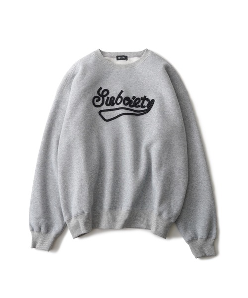 Subciety(サブサエティ)の「Rope embroidered sweatshirt(スウェット・メンズ・ネイビー/グレー/ブラック・X-LARGE/LARGE/MEDIUM/SMALL)」の5枚目の写真