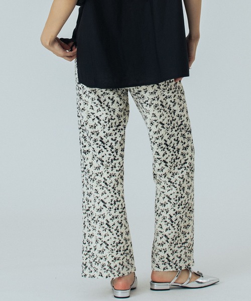 ROSE BUD（ローズバッド）の「LACE EASY PANTS（その他パンツ・レディース・ホワイト/ブラック・S/M）」の4枚目の写真