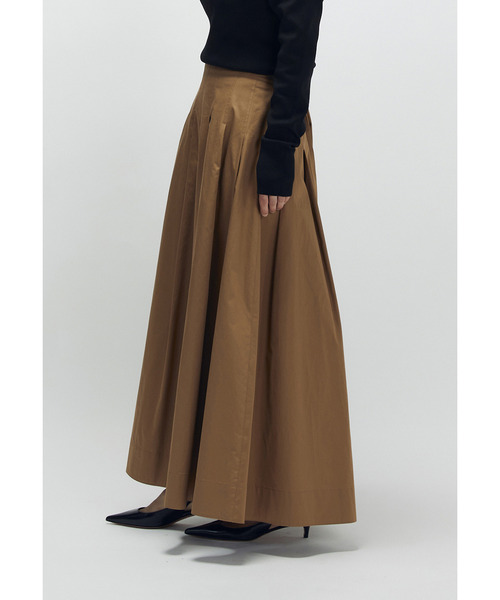 1er Arrondissement（プルミエアロンディスモン）の「タイプライタータックスカート（スカート・レディース・イエロー系その他5/ボルドー/ブラック系その他3・38/36）」の3枚目の写真