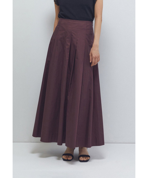 1er Arrondissement（プルミエアロンディスモン）の「タイプライタータックスカート（スカート・レディース・イエロー系その他5/ボルドー/ブラック系その他3・38/36）」の4枚目の写真