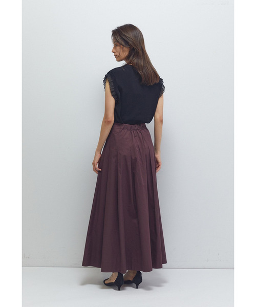 1er Arrondissement（プルミエアロンディスモン）の「タイプライタータックスカート（スカート・レディース・イエロー系その他5/ボルドー/ブラック系その他3・38/36）」の7枚目の写真