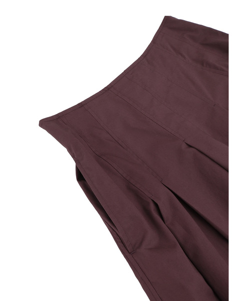 1er Arrondissement（プルミエアロンディスモン）の「タイプライタータックスカート（スカート・レディース・イエロー系その他5/ボルドー/ブラック系その他3・38/36）」の11枚目の写真