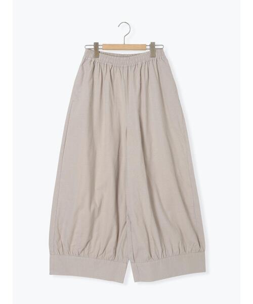 Samansa Mos2（サマンサ モスモス）の「【M/Lサイズ】裾切替ギャザーパンツ（その他パンツ・レディース・ベージュ/レッド/ブラック/チャコールグレー・M/L）」の11枚目の写真