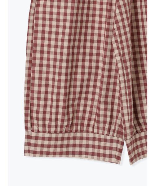 Samansa Mos2（サマンサ モスモス）の「【M/Lサイズ】裾切替ギャザーパンツ（その他パンツ・レディース・ベージュ/レッド/ブラック/チャコールグレー・M/L）」の16枚目の写真