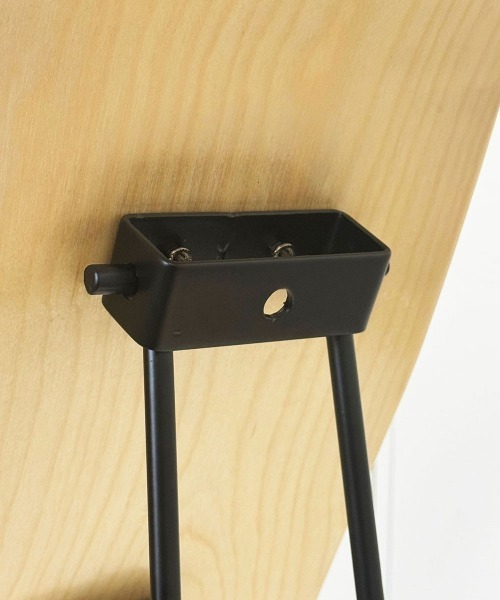 entre square（アントレスクエアー）の「bcl/スケートボードクロック（掛け時計・レディース・ナチュラル/ブラック・ONE SIZE）」の4枚目の写真