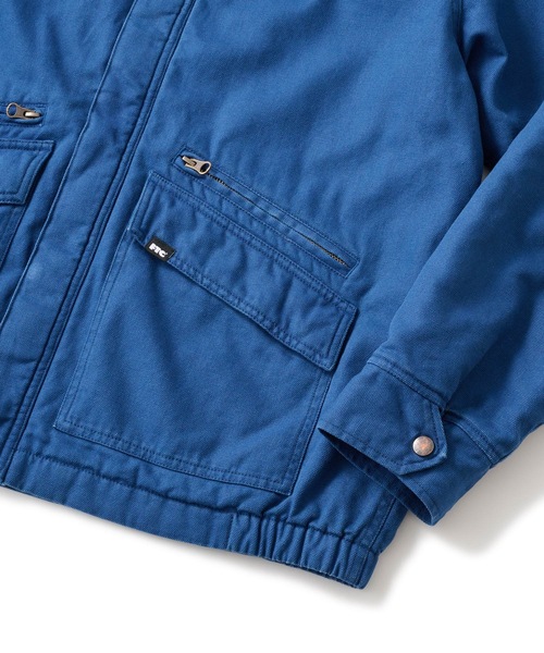 FTC(エフティーシー)の「WASHED CANVAS FIELD JACKET(ブルゾン・メンズ・ブルー/ブラック/カモフラージュ・LARGE/MEDIUM/X-LARGE/SMALL)」の11枚目の写真